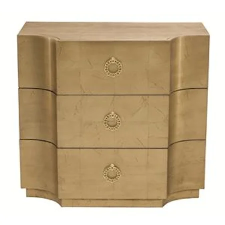3 Drawer Chest with Contoured Front